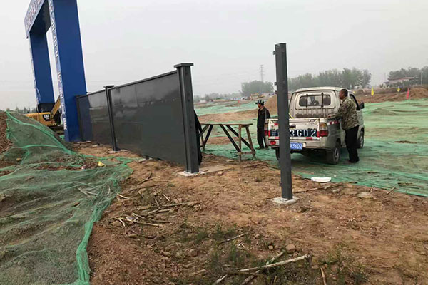 裝配式鋼結構圍擋工程